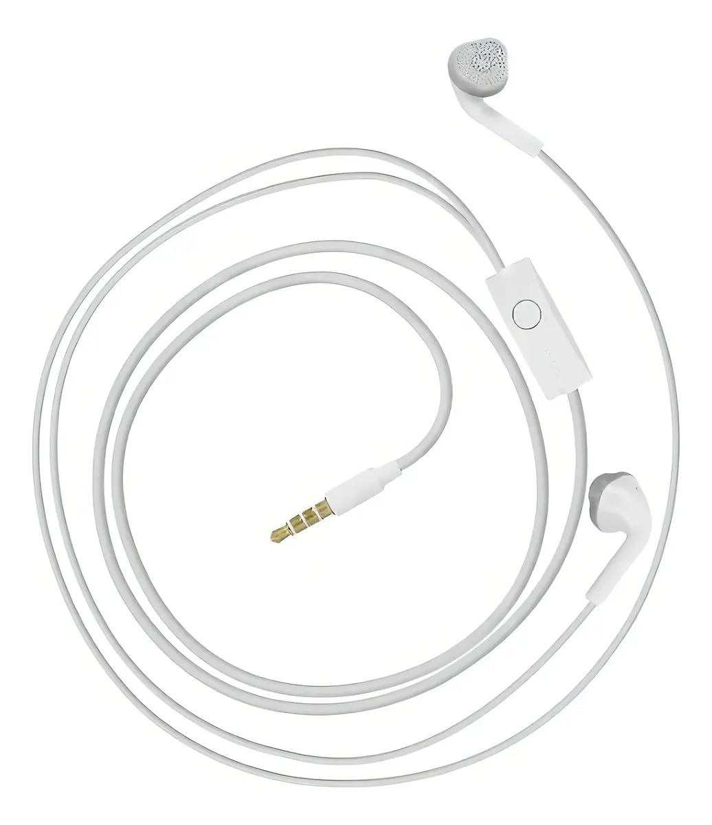 Fone de Ouvido com Fio HS330 P2 Estéreo com Microfone Branco